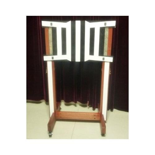 The body through the steel plate,Large stage magic props,magic tricks