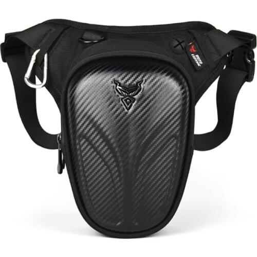 Fashion Waterproof Leg Bag Motorcycle Gloves Luggage Ride Bag Outdoor Casual Waist Bag Fanny Pack Bag Moto Bike Hip Belt Bag