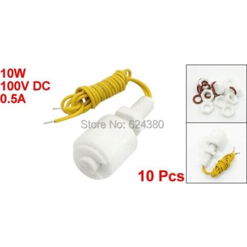 10 Pcs / Lots x Fish Tank Pool Liquid Water Level Sensor Vertical PP Float Switch ZP3208 Wholesale Retail