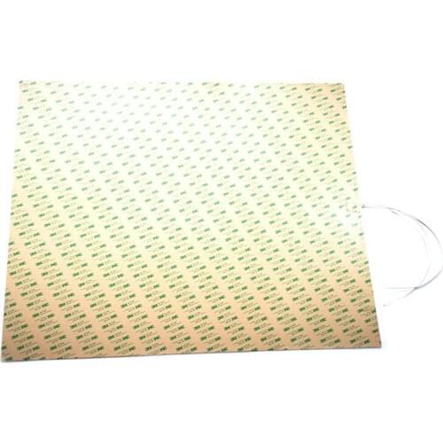 40in*42in(1016*1066.8*1.5mm) 100v 3000w Big Size Silicone Heater for Machine adhesive 1 side 1000mm lead wire out from short