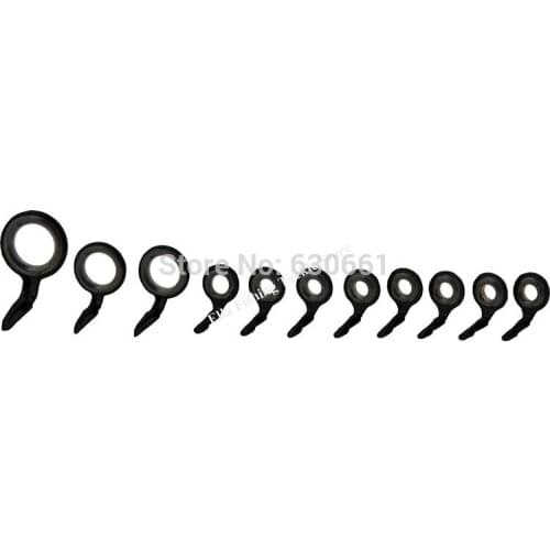 55 pcs ( 5 SET ) fishing rod guides,Bass rod/ spinning rod Guide , fishing rod parts repair guide kit