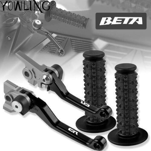 Motorcycle Aluminum Dirt Bike Brake Clutch Lever Rubber Handle Bar For BETA RR2T RR 2T 2013 2014 2015 2016 2017 2018 Accessories