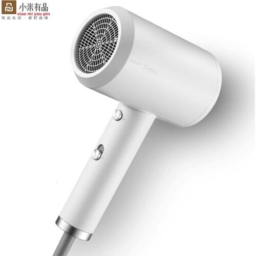 Anion Hair Dryer Mini Portable 1800W Quick-drying Light Mi Blow Dryer Hair Tools From xiaomi youpin smart home appliances