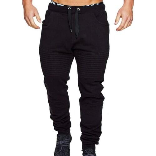 Sweatpants Elastic Waist Joggers Pants Camouflage Streetwear Pants Men Sports Leggings Fitness Harem Trousers Slim Fit