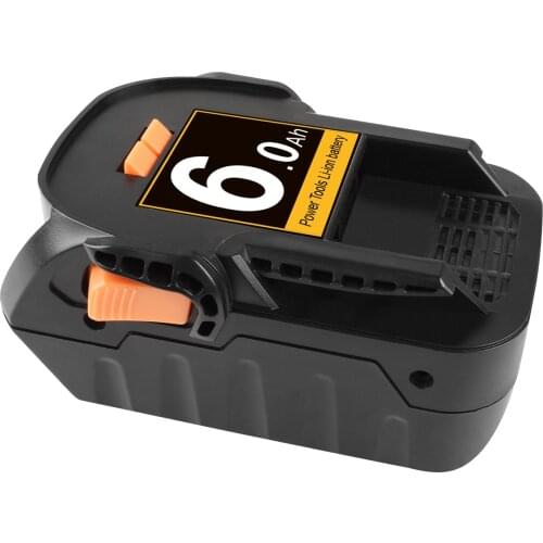 18V 6.0Ah 6000mAh Li-ion For RIDGID R840083 R840085 R840086 R840087 Rechargeable Power Tool Battery Series AEG Series L30