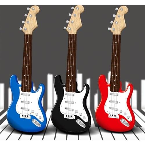 Multifunctional Electronic Guitar Bass Can Play Guitar Musical Toys ChildrenS Simulation Musical Instruments Birthday Gift