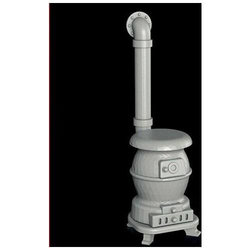 New Unassembled high 1/35 Small Living Room Oven Resin Figure Unpainted Model Kit