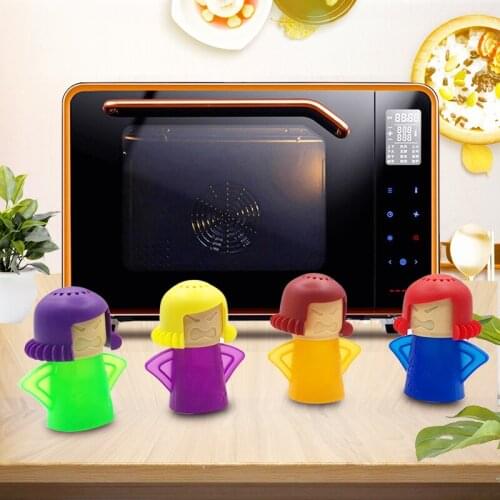 1 Piece of Microwave Oven Steam Cleaner Microwave Cleaner Can Be Easily Cleaned for Kitchen Refrigerator Cleaning