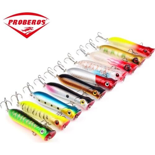 PRO BEROS 1pc Fishing lure Bait 8cm 10.67g Crankbait 6# Hook Fly Fishing Crankbaits Tackle