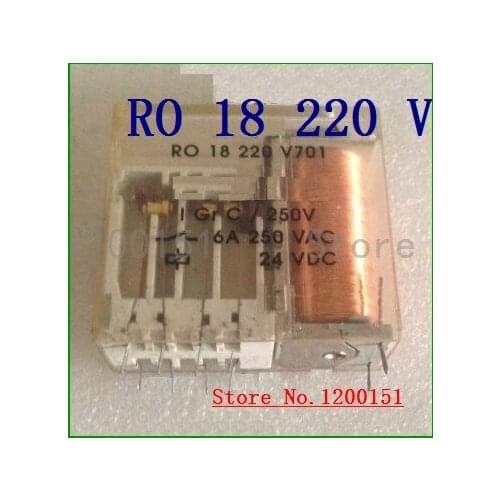 RO18 220 V 701-DC24V Used, relay DIP-10