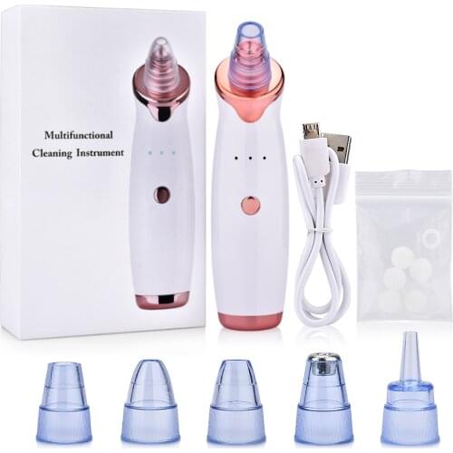 Blackhead Remover T Zone Pore Acne Pimple Removal Face Deep Nose Vacuum Suction Face Diamond Beauty Clean Skin Tool