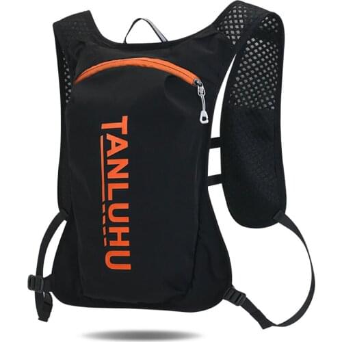 UltraLight Bicycle Running Backpack Running Hydration Vest Pack Marathon Running Bike Rucksack Equipment Bag 1.5L Water Bag