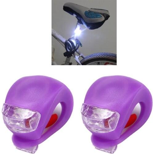 LED Bike Taillight Bicycle Front Rear Smart Warming Safety Torch Lamp