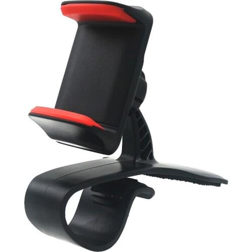 Universal Adjustable Car Phone Holder Dashboard Mount Holder Clamp Clip Stand For iPhone Samsung Mobile Smart Phone GPS