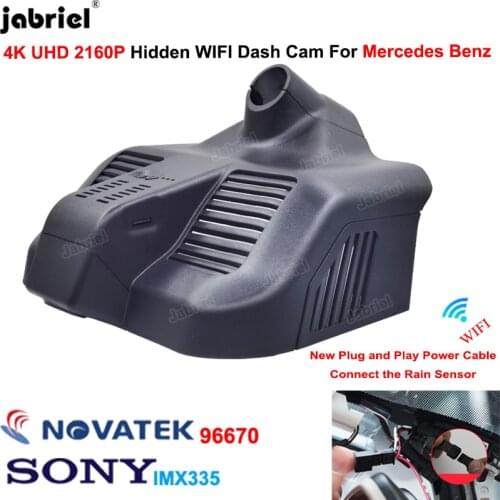 4K 2160P New Wifi Car DVR Dash Cam Cameras Video Recorder for Mercedes Benz G Class w463 w463a G350 G350d G500 G55 G63 G65 AMG