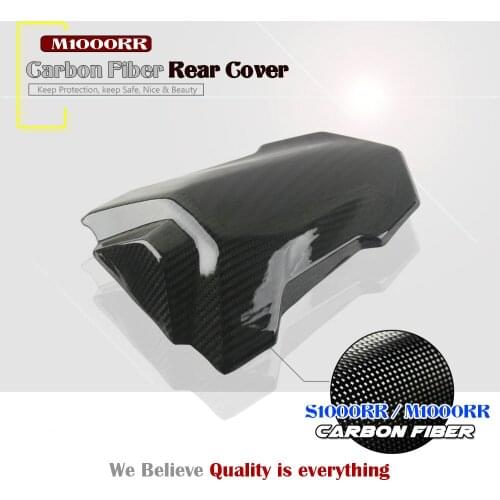 100% Carbon Fiber For BMW S1000RR K67 19-21 M1000RR 2021 Motorbike Rear Seat Cover Tail Section Fairing Cowling Protector Guard