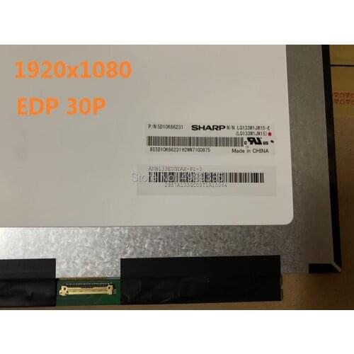 13.3-inch LQ133M1JW15 laptop screen IPS LED LCD panel 1920X1080 display IPS EDP 30 PIN glass