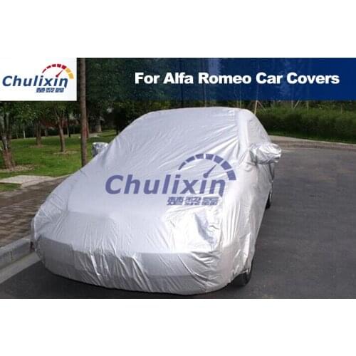 Car covers Waterproof Full Cover Sun UV Snow Dust Rain Resistant Protection Gray for Alfa Romeo for Volkswagen