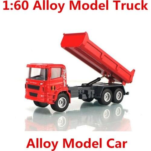 1:60 alloy engineering vehicles, high simulation model of dumpers ,childrens educational toys, free shipping