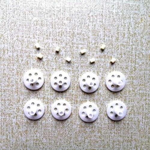 8pcs Gear Main gear motor gear for JD20 JD-20 JD-20S YH-19HW Folding drone rc Quadcopter Spare Parts