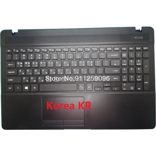 Laptop PalmRest&keyboard For Samsung NP370E5J 370E5J Korea KR United Kingdom UK BA98-00714B BA59-04068B Touchpad Speaker New