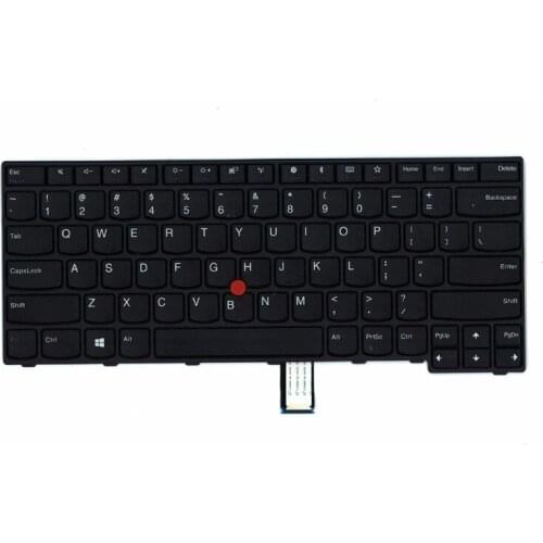 New Original US English Keyboard for Lenovo Thinkpad E470 E470C E475 Teclado 01AX080 01AX040
