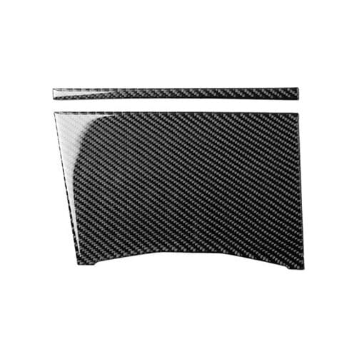 Fit For BMW 3 Series G20 G28 325li 330d 335 2019-2020 Carbon Fiber Car Central Control Water Cup Panel Storage Multimedia Cover