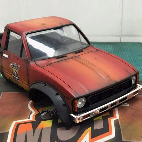 1:10 Model Rc Car hilux Tamiya Yamabo Bruiser TF2 Rubber Wheel Eyebrow, anti-rubbing and widening wheel eyebrow