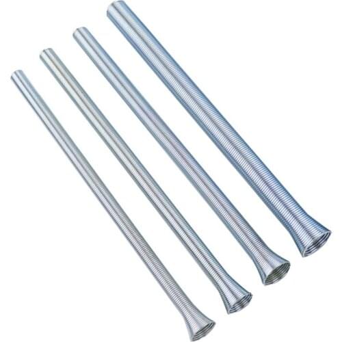 4pc Aluminium Wire Tube Bending Tool Curve Manual Spring Steel Tube Forming Machine PVC Pipe Bender for Copper Bending Hand Tool