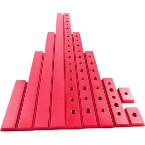 Aluminium Alloy M6 M8 T-Track Sliding Nut T Slot Nut T Track Slot Sliding Slab Slide Block for T-slot T-track Woodworking Tools