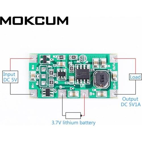 DC 5V 1A Charging Discharge Module for 18650 Lithium Battery UPS Voltage Converter UPS Uninterruptible Power Supply ControlBoard