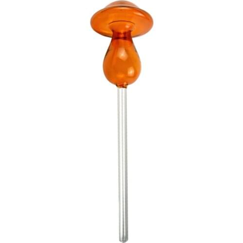 Plant Self Watering Waterer Irrigation Spike Mushroom Shape Glass Bulbs Small Plant Flower Automatic Self Watering Bulbs