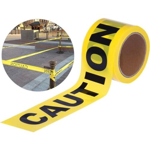 100M Barricade Caution Tape Warning Tape for Law Enforcement Construction Public Works Safety Universal CAUTION tape