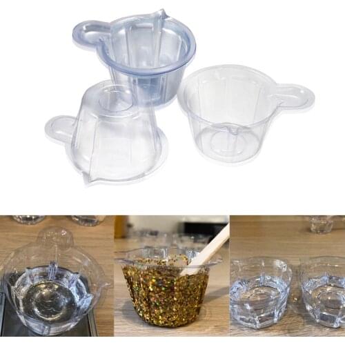 20-150Pcs 40ML Plastic Disposable Cups Dispenser For DIY Silicone Molds Epoxy Resin Molds Jewelry Making Handmade Tools Supplies