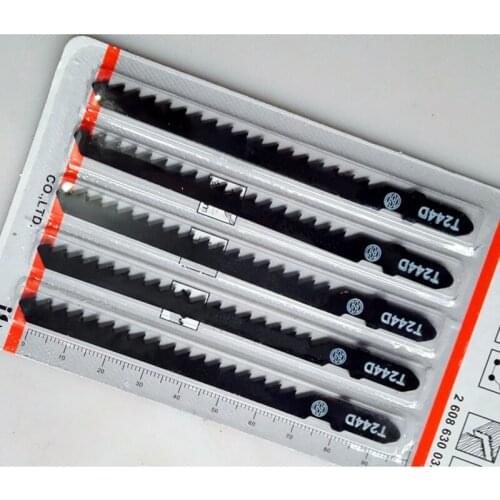 5Pcs High quality Curve Saw Blades Hard Wood Curve Cut T244D Jigsaw Sabre Curve Saw Blades for Home DIY Woodworking In stock