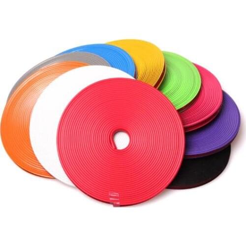 8m Car Wheel Rim Sticker Wheel Decoration in Auto Tire Strip Protection Decal Sticker on Car Body Accessories