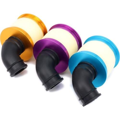 Aluminum Open Air Filter Sponge for 1/10 RC Nitro Car buggy truck upgraded hop-up Parts HSP Axial HPI Traxxas Himoto Redcat Losi