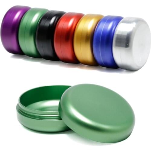 Aluminum Tobacco Tank Cigarette Case Pocket Size Tobacco Storage Cigarette Box Stash Jar Cigarette Accessories Weed Accessories