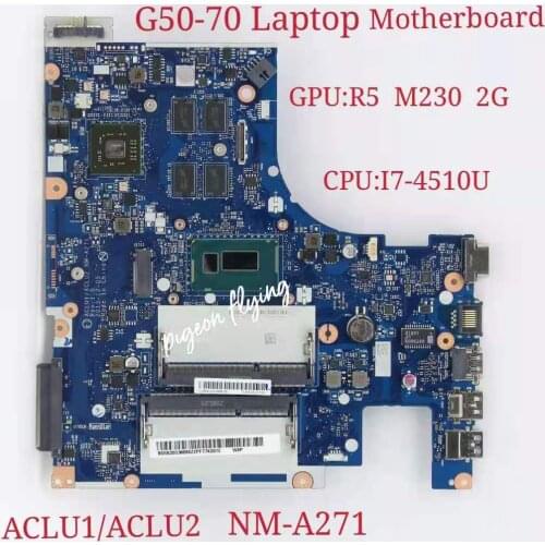 For Lenovo G50-70 Notebook Motherboard CPU:I7-4510U GPU:R5 M230 2G NM-A271 FRU 5B20G36668 5B20G36651 5B20G36652 5B20G36726