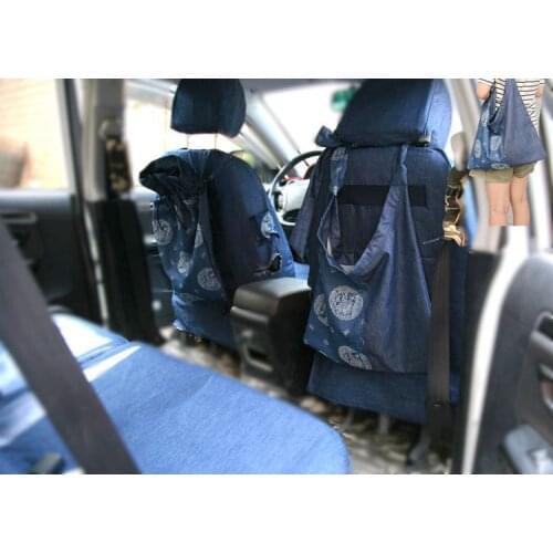 Denim car seat covers full bags remove the donkey off-road for Skoda Octavia Fabia Superb Yeti Rapid VOLVO V60 XC90 V40 XC60 S60