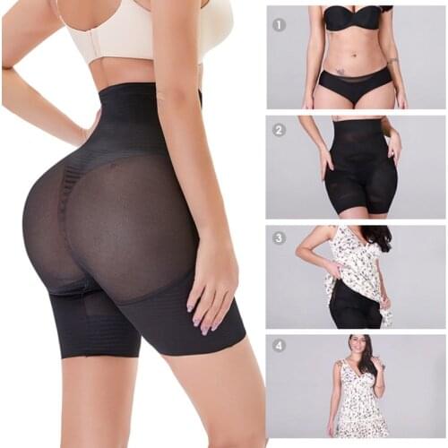 Shapewear for Women Tummy Control Butt Lifter Panties High Waisted Shaper Shorts Thin Seamless Thigh Slimmer Butt Lift Boyshorts