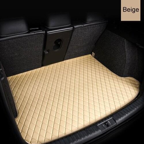 Custom leather Car trunk mat for Lifan All Models 320 520 X60 X50 720 620 820 X80 car styling car accessories