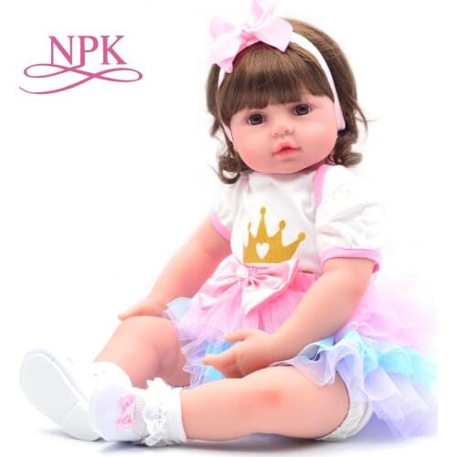 60cm Silicone Reborn Baby Doll Toys Like Real Princess Toddler Babies Dolls Kids Birthday Gift Play House Bedtime Toy