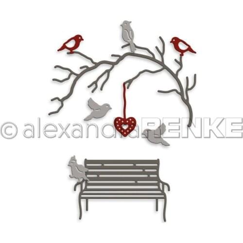 JMCRFAT Metal Cutting Dies Cut Die Mold Little Bird Park Decoration Scrapbook Paper Craft Knife Mould Blade Punch Stencils