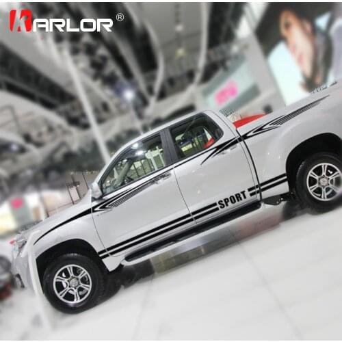 Car Whole Body Stickers And Decals Decoration Pickup Truck Side Sticker For Ford F Series F150 F450 F550 F650 Car Accessories