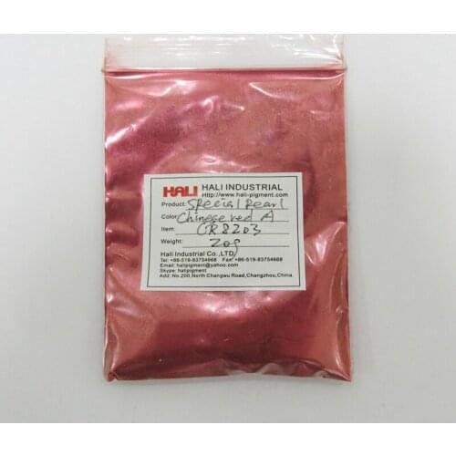 Chinese red pearl pigment, bright red effect pigment, pearlescent pigment powder,1lot=20gram CR8203 chinese red A, free shipping