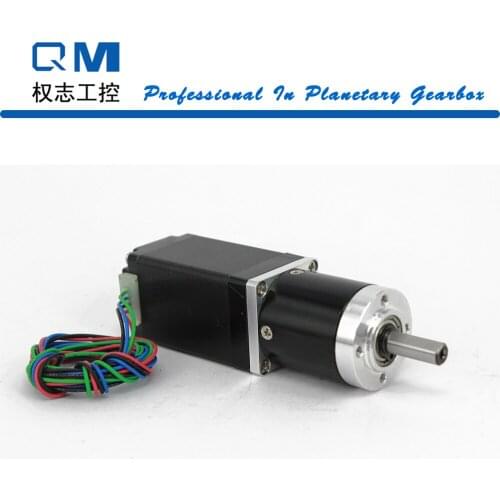 Gear Stepper Motor Nema 11 Planetary Gearbox Gear Ratio 20:1 25 Acrmin Nema 11 Stepper Motor 50mm Robot Pump 3D Printer
