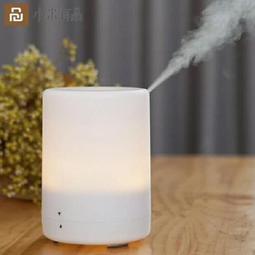 Youpin Air Humidifier Ultrasonic Aromatherapy Essential Oil Aroma Diffuser with USB LED Night Light Mist Purifier for Smart Home