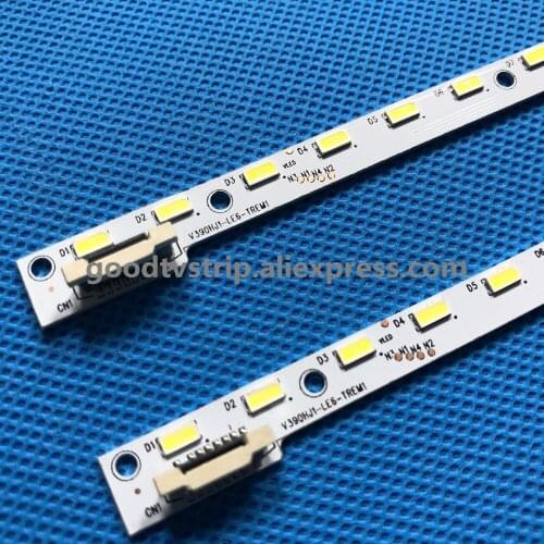 2Pieces/lot V390HJ1-LE6-TREM1 LCD backlight C420E06E01A L390H101EA-C002 48LED 490MM