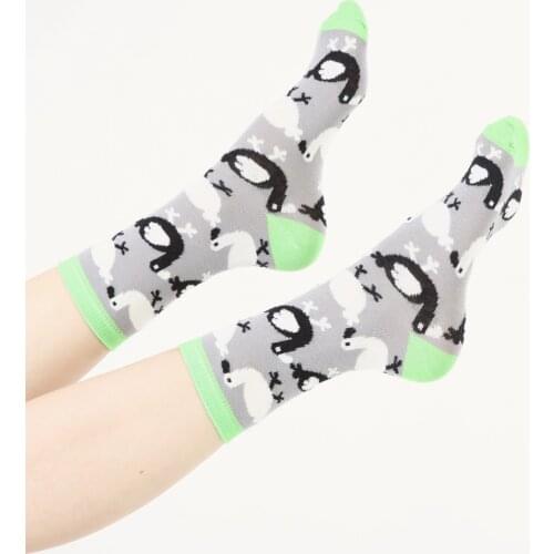 3 pair from turkey high quality cotton happy socks men Mens summer lot pack wholesale socs design funny sheep lamp goat animal